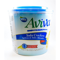 Galletas de Soda Aviva Soda Crackers Peso neto 780g. 26 paquetes de 30g.