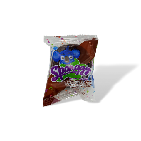 Sponggy Bizcocho Masa  Esponja de Chocolate 24 units 25g (Total 600g)