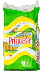 Galletas Princesa Club Crackers Mantequilla | 9 Paquetes de 34g |
