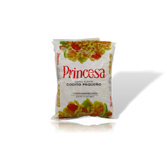 Princesa Codito Pequeño Pasta enriquecida con vitaminas paquete de 400 grs