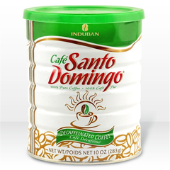 Cafe Santo Domingo Descafeinado, lata de 10 oz. Decaffeinated Coffee