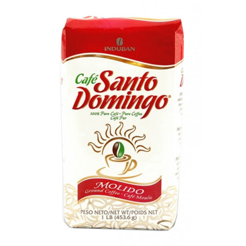 Cafe Molido Santo Domingo Ground Coffee bolsa de 1 libra