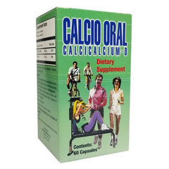 Calcio Oral 60 Capsulas