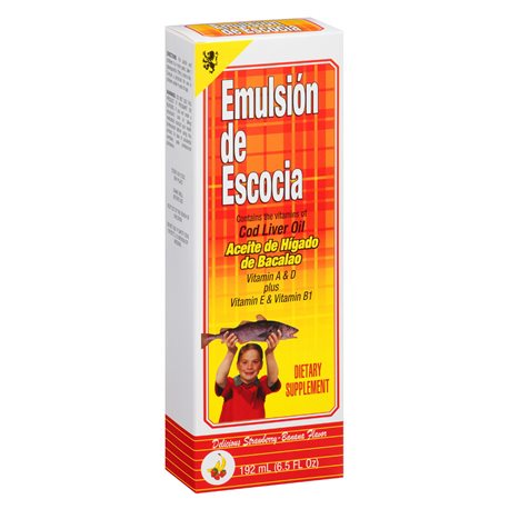 Emulsion De Escocia Straw/Banan - 6.5 fl. oz.