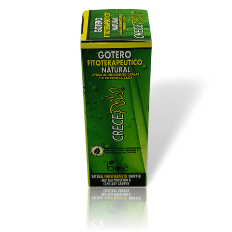 Crecepelo Gotero fitoterapeutico natural 4 oz