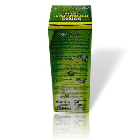 Crecepelo Gotero fitoterapeutico natural 4 oz