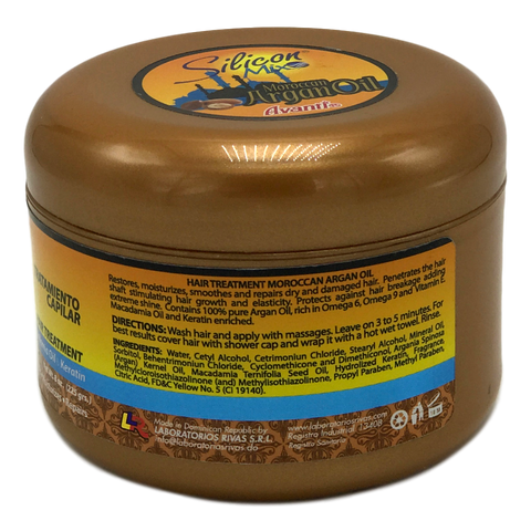 Silicon Mix Tratamiento Capilar Moroccan Argan Oil 8oz - Avanti