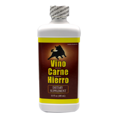 Vino Carne Hierro Suplemento Nutricional 16oz