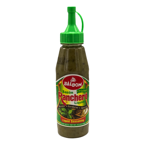 Baldom Sazon Ranchero Liquido Recaito Verduras 15.5oz