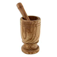 Pilon de madera artesanal para mofongo