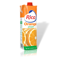 Jugo de Naranja Rica 1 lt con Vitamina C (33.8 fl oz)