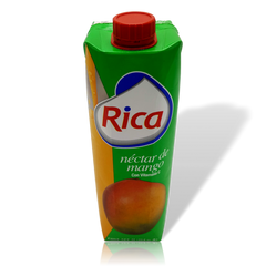 Nectar de mango Rica 1 Lt con vitamina C (33.8 fl oz)