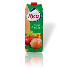 Coctel de Nectares Rica 1 con vitamina C (33.8 oz)
