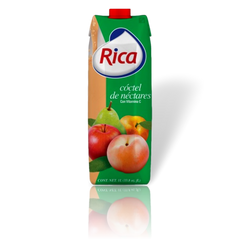 Coctel de Nectares Rica 1 con vitamina C (12 Pack)