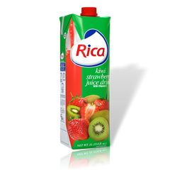 Jugo de Kiwi Fresa Rica 1 Lt con vitamina C (33.8 oz)