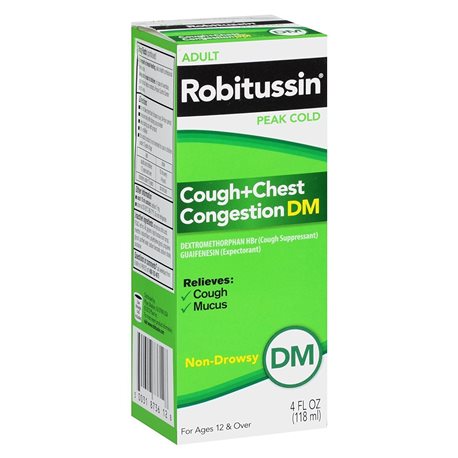 Robitussin Adult DM, 4 oz