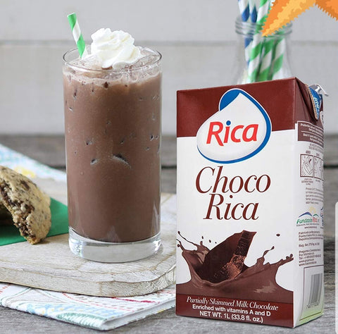 Choco Rica 2% Reduced Fat Chocolate Milk 32 fl oz (4 Pack)