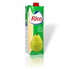 Nectar de pera Rica 1 Lt con vitamina C (12 Pack)