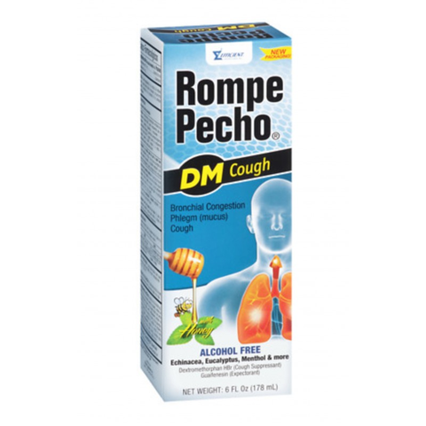 Jarabe Rompe Pecho DM Tos 6 oz -Eficient-