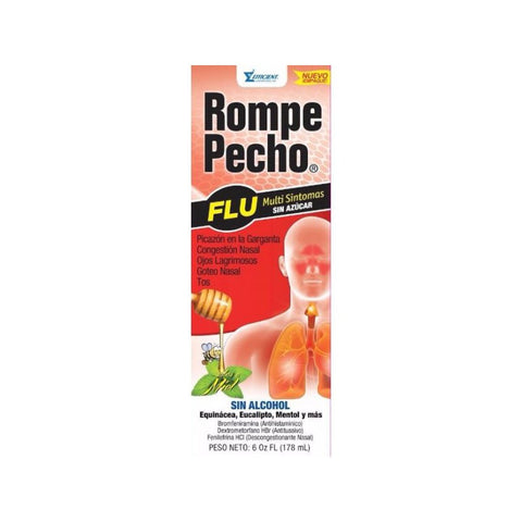 Jarabe Rompe Pecho FLU Multisintomas 6 oz -Eficient-